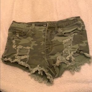 Camo shorts